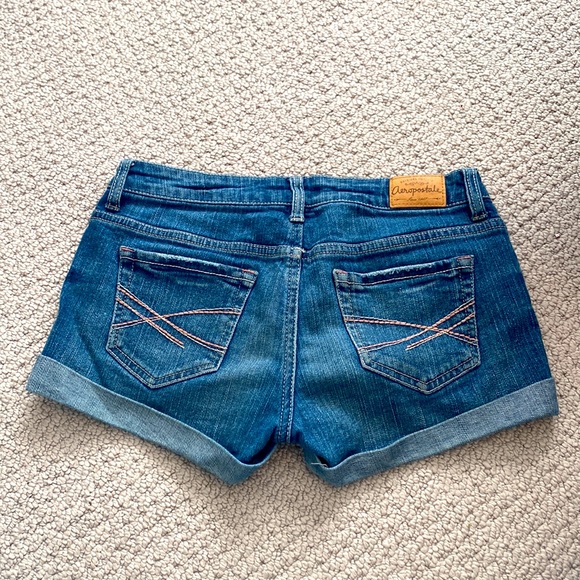 Retro aéropostale blue jean shorts!!! - Picture 2 of 4